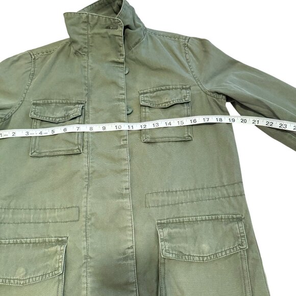 Ecoté Urban Outfitters Women's Green Utility Jacket Size S - Picture 9 of 11